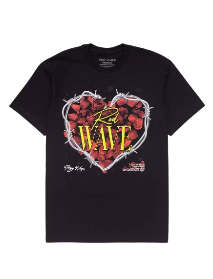 Rod Wave Wire Heart T-Shirt Rod Wave Wire Heart T-Shirt