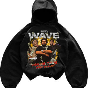 Rod Wave Women’s Black Hoodie