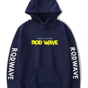 Rod Wave Blue Hoodie